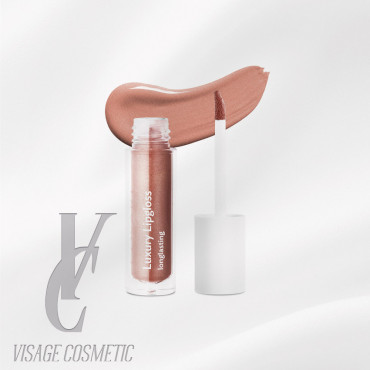 Luxury-Lipgloss 814-Nude-Glow glänzend