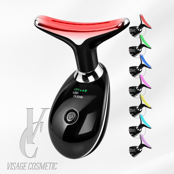 EMS Gesichtsmassagegerät Schwarz